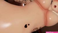 Vtuber Anime Girl Masturbiert Beim Spielen von VR Muschi-Sound