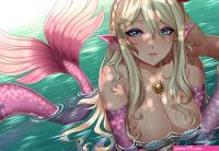 CM Mermaid OC Portrait by DrAltruist