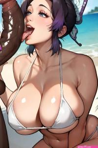 Rule 34 Shinobu kochou sucking dick in public