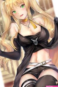 Azur Lane Hornet Military Sci-fi Video Game Anime Poster Manga Art Sex