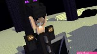 Minecraft cat girl get fucked by EnderDragon