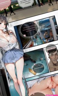 Porn comic Long Distance Train. Hr555 Sex comic sexy brunette was