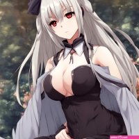Hey beautiful anime girl with large breasts and a by firefoxbreak on DeviantArt