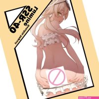 Genshin Impact Lumine Pussy Card Sexy Nude Big Butt Card Anime Collection Card Underwear Colorful Flash Anime Peripheral Gifts