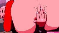 Anime Hentai Zero Two masturbation pussy solo