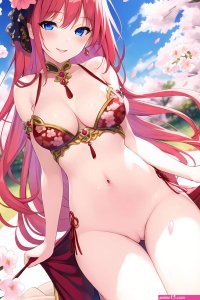 Nude Beauty Girl and Sakura Blossoms by leonidboykov on DeviantArt