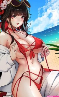 Sakura on the beach Nikke free hentai porno xxx comics rule34 nude art at HentaiLib.net