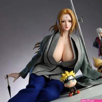 Tsunade 65cm Mini Sex Doll Naruto Blonde Busty Milf Anime Sex Doll