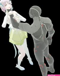 Random Anime Throatlift by HerfDaDerf on DeviantArt