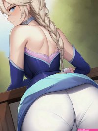 Elsa tight pants by wetblanket44 on DeviantArt
