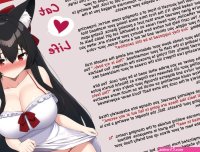 MTF cat girl caption