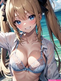Hot Anime Girls Exposure on X: Hotties boobs are ready for your touch