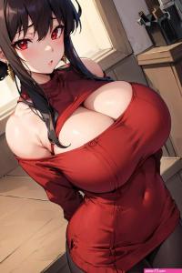 Hot Anime Girls Exposure on X: NaruDiffusion Yors boobs are waiting for your touch