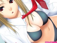 Wallpaper : anime girls big boobs cartoon black hair yuri mouth tie mangaka 1024x768
