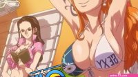 NAMI Drops Her Towel Sanji Sees Nami naked Bathhouse Anime
