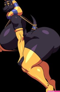 Anubis Twerking Animated comic porn
