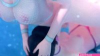 Pretty Dreamy Underwater Pool Sex