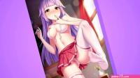 Hentai Girl Fantasy slowly undressing for you
