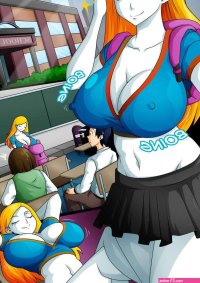Porn comic Vampire School. Chapter 1. WitchKing00. Sex comic busty vampire beauties