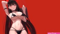 Wallpaper hot sexy long hair boobs anime breasts big boobs babe for mobile and desktop section resolution 3840x2160