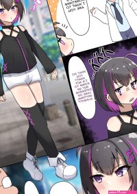 Otokonoko Pretty Boy Stuck His Dick in a Reverse Fellatio Box