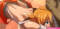 Tentacle monster is fucking helpless anime girl in adult cartoon