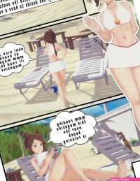 Porn comic Avatar adventure in the vacation Sex comic hot brunette beauty