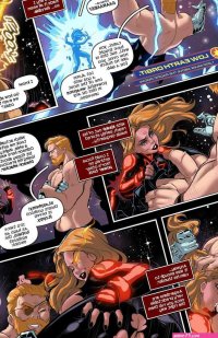 Porn comic The Lust Avenger. The Avengers. Tracy Scops. Sex comic woman went crazy