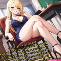 Nyct0 on X: You should be grateful for all the extra lessons And dont forget to pay after all teaching pathetic students like you isnt cheap hentai waifu ballbusting cbt footworship
