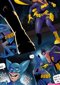Bat Girl vs Bat Mite Porn comic Cartoon porn comics Rule 34 comic