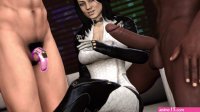 Miranda Cuckolds Shep and Busts his Balls in Chastity
