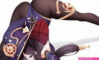Anime bent over
