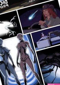 Alien Dickgirls from Space comic porn