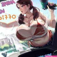 Anime Car Wash Planner 2023: Juicy Big Boobs Booty Girls Washing Cars 2023