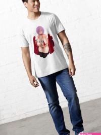 Big Boobs Japanese Anime Hentai Micro Bikini Tits Essential T-Shirt for Sale by VandaLand