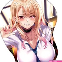 New Anime My Dress-Up Darling Marin Kitagawa Sexy Big Breast 3D Mouse