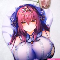 Sexy girl Anime character Soft Customized design Big Breast 3D mousepa