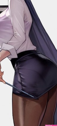 huge breasts anime girls digital art HD Wallpaper