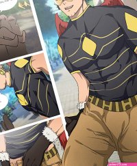 Keigoberi on X: Mini comic Hawks has a big cock..