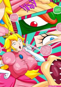 Bill Vicious Nintendo fantasies Peach X Samus porn comic