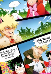 BakuDeku- kitsune23star Red Riding Hood