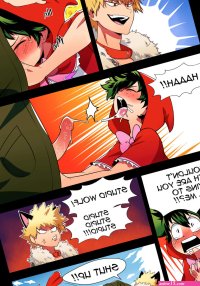 BakuDeku- kitsune23star Red Riding Hood