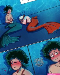 Meladactyl COMMS CLOSED on X: It begins! Part one of the nsfw bkdk mermaid comic!