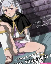 Porn comic Is it really You. Noelle. Black Clover Sex comic busty blonde decided
