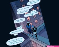 Black Lightning X Livewire comic porn