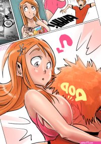 Post 987754: Bleach comic Gairon IchigoKurosaki OrihimeInoue