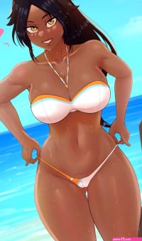Beach Yoruichi porn comic