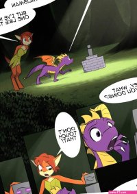 Elora Spyro Body Swap porn comic