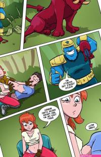 Liandra: Intergalactic Bounty Hunter Porn Comic english 11