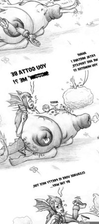 DVArtists Mascot breast vore by frakass on DeviantArt